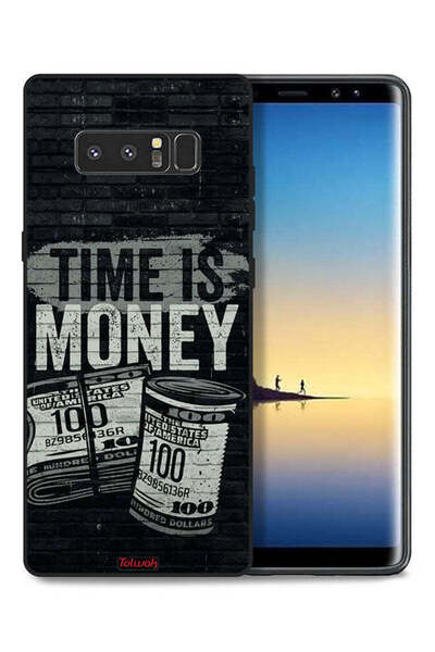 Tolwak غطاء حماية لهاتف سامسونج جالكسي نوت 8 - الوقت هو المال