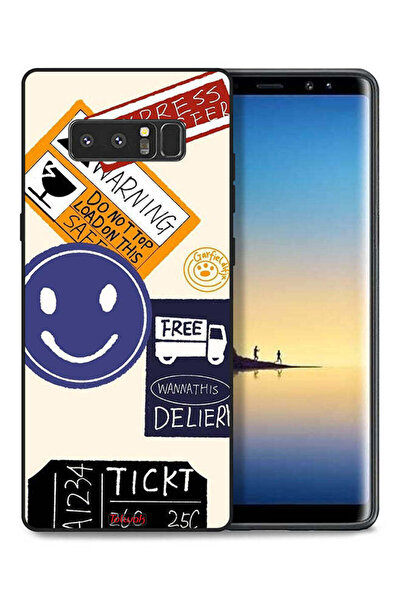 Tolwak غطاء حماية لهاتف سامسونج جالاكسي نوت 8 مع ملصق نقل سريع مجاني