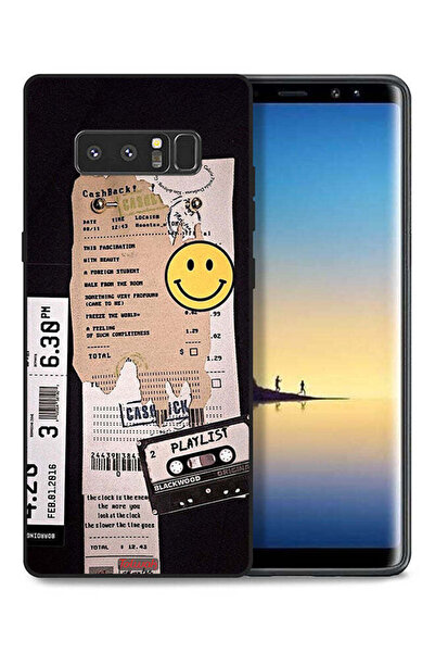 Tolwak غطاء حماية لجهاز سامسونج جالكسي نوت 8 مع ملصق قائمة تشغيل