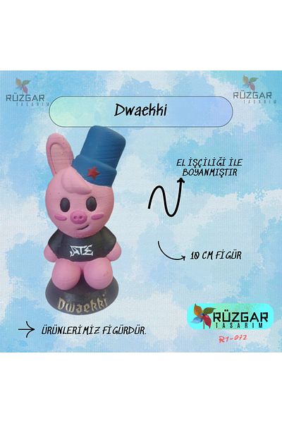 Rüzgar Tasarım Dwaekkı - Skzoo Figure Set 10 cm Wolf Chan Leebit Jiniret Han Quokka Bbokari Puppym Foxı.Ny