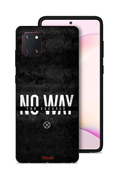 Tolwak غطاء حماية لهاتف سامسونج جالكسي نوت 10 لايت - لا مجال للأعذار