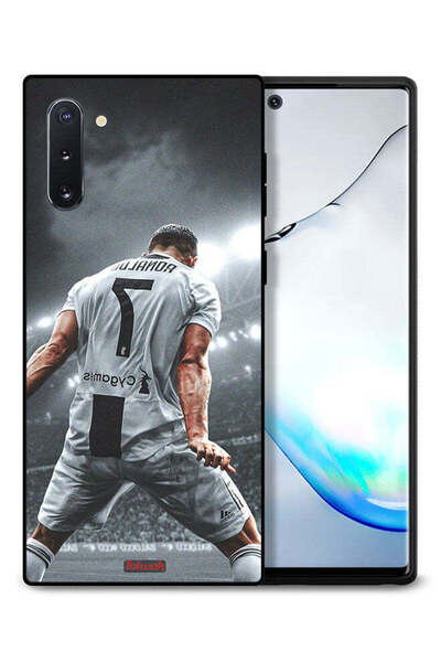 Tolwak غطاء حماية لهاتف سامسونج جالكسي نوت 10 بطبعة احتفال كريستيانو رونالدو