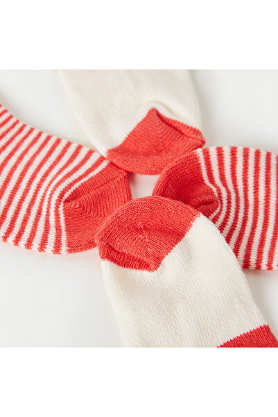 Juniors Textured Ankle Length Socks - Set Of 2