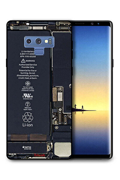 Tolwak غطاء حماية لهاتف سامسونج جالكسي نوت 9 بنمط دائرة الهاتف