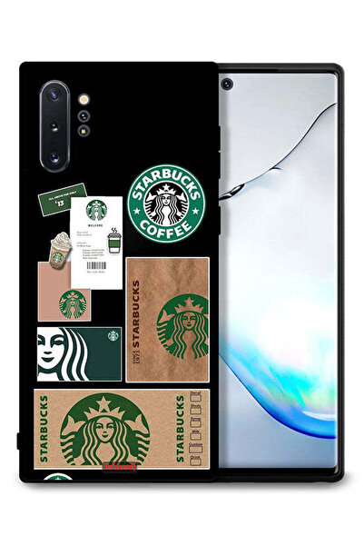 Tolwak غطاء حماية لهاتف سامسونج جالكسي نوت 10 بلس، ملصق ستاربكس