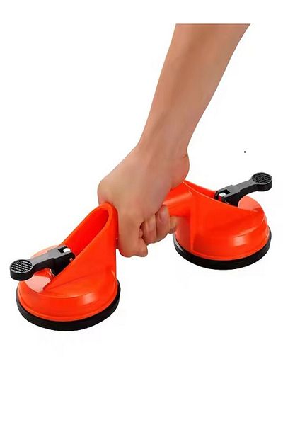 Tactix Sturdy High-Quality Ergonomic Double Suction Clip Lifter