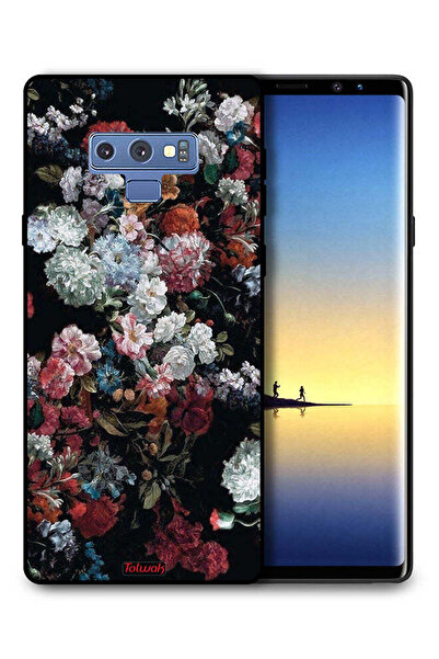 Tolwak غطاء حماية لهاتف سامسونج جالكسي نوت 9 بنقشة ورود عتيقة