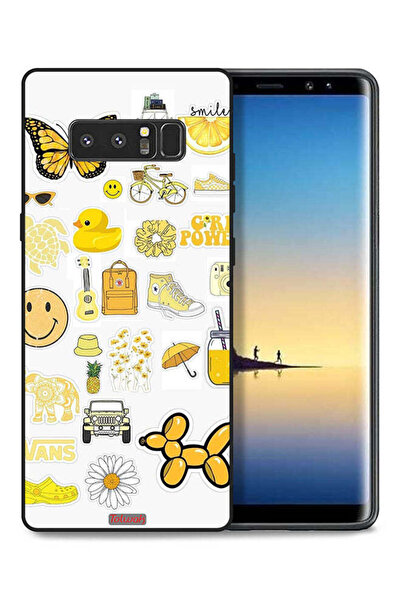 Tolwak غطاء حماية لهاتف سامسونج جالكسي نوت 8 - علامات أنثوية