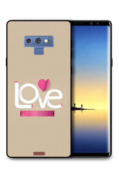 Tolwak غطاء حماية لهاتف سامسونج جالكسي نوت 9 برسومات حب فنية