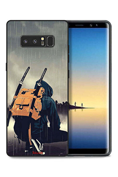 Tolwak غطاء حماية لهاتف سامسونج جالاكسي نوت 8 بتصميم سيف ساموراي الرقمي