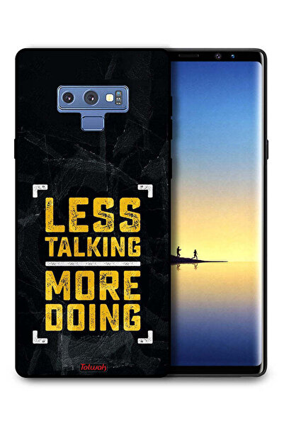 Tolwak غطاء حماية لهاتف سامسونج جالكسي نوت 9 - أقل كلامًا وأكثر فعلًا