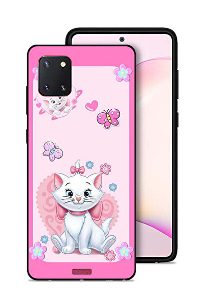 Tolwak غطاء حماية لهاتف سامسونج جالكسي نوت 10 لايت بتصميم قطة لطيفة