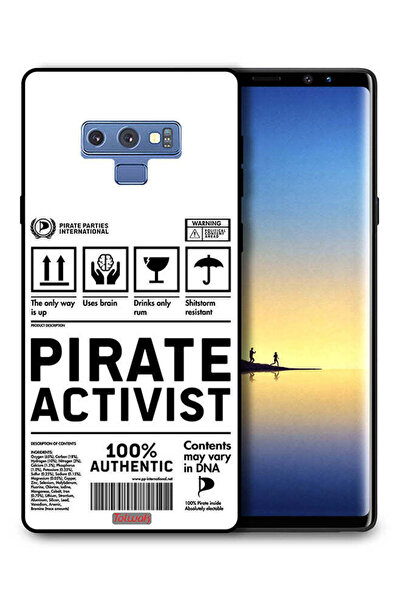 Tolwak غطاء حماية لهاتف سامسونج جالكسي نوت 9 - ملصق ناشط خاص