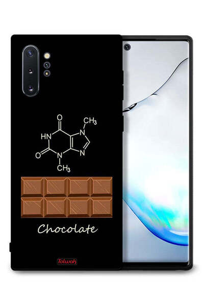 Tolwak غطاء حماية لهاتف سامسونج جالكسي نوت 10 بلس - لون شوكولاتة