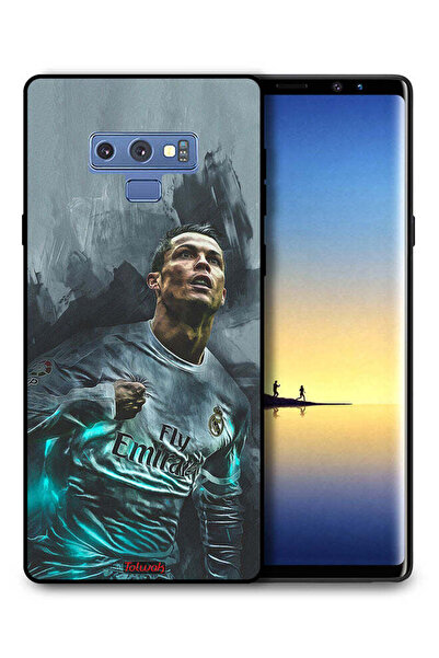 Tolwak غطاء حماية لهاتف سامسونج جالكسي نوت 9 برسومات كريستيانو رونالدو