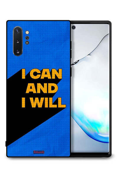 Tolwak غطاء حماية لهاتف سامسونج جالكسي نوت 10 بلس - أستطيع وسأفعل