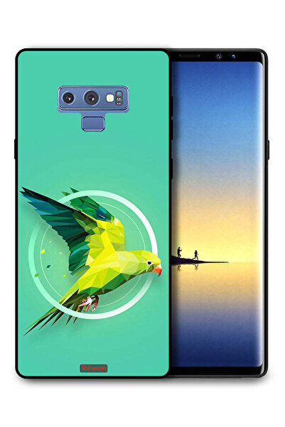 Tolwak غطاء حماية لهاتف سامسونج جالكسي نوت 9 بتصميم ببغاء تجريدي