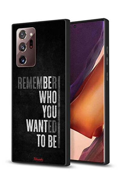 Tolwak غطاء حماية لهاتف سامسونج جالكسي نوت 20 ألترا تذكر من أردت أن تكون