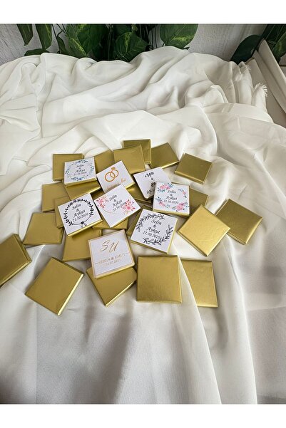 ZEKAAVM 20 adet Söz nişan isteme düğün çikolatası sütlü madlen