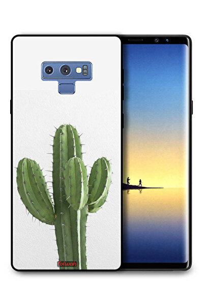 Tolwak غطاء حماية لهاتف سامسونج جالكسي نوت 9 بنقشة نبات الصبار