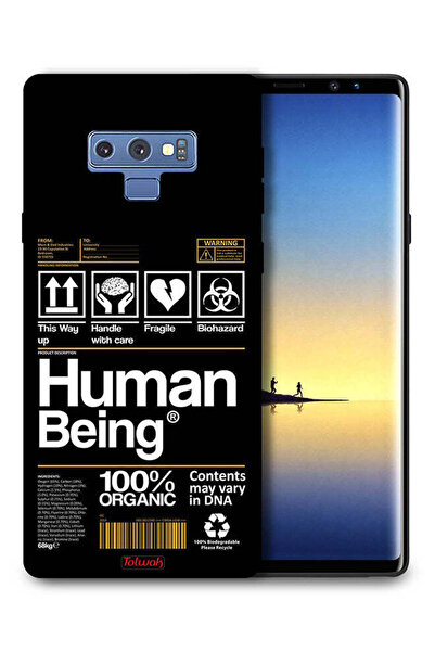 Tolwak غطاء حماية لهاتف سامسونج جالكسي نوت 9 - ملصق إنسان