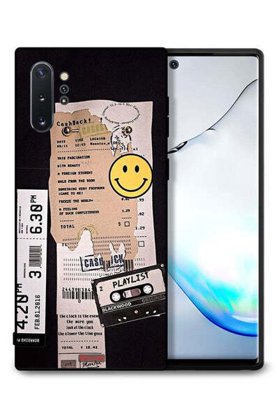 Tolwak غطاء حماية لجهاز سامسونج جالكسي نوت 10 بلس مع ملصق قائمة تشغيل