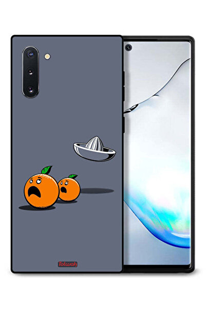 Tolwak غطاء حماية لهاتف سامسونج جالكسي نوت 10 بتصميم فني رقمي بسيط وفكاهي