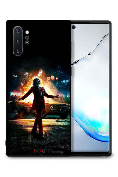 Tolwak غطاء حماية لهاتف سامسونج جالكسي نوت 10 بلس - وضع الجوكر السعيد