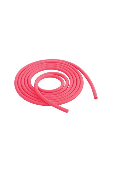 BODY SCULPTURE Foldable Exercise Rubber Tube with Enhanced Tensile Strength Light Pink 300cm