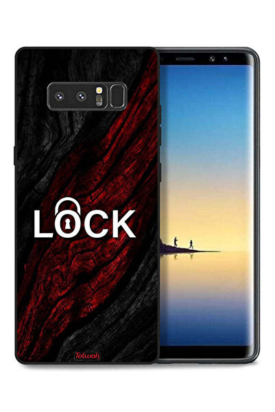 Tolwak غطاء حماية مع قفل لهاتف سامسونج جالكسي نوت 8