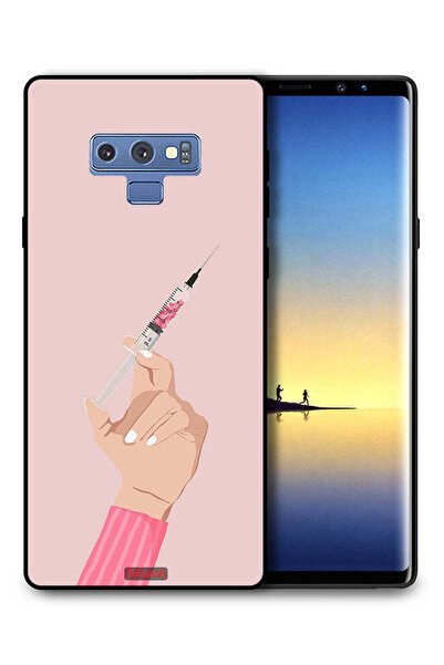 Tolwak غطاء حماية لهاتف سامسونج جالكسي نوت 9 بنقشة Love Injection