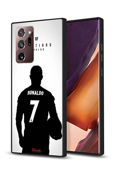 Tolwak غطاء حماية لهاتف سامسونج جالكسي نوت 20 ألترا بقناع كريستيانو رونالدو