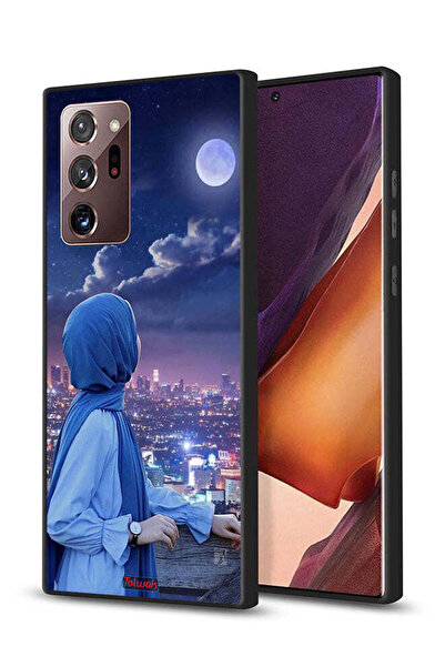 Tolwak غطاء حماية لهاتف سامسونج جالكسي نوت 20 ألترا، صورة فتاة محجبة تنظر إلى...