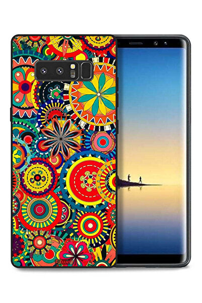 Tolwak غطاء حماية لهاتف سامسونج جالكسي نوت 8 بنمط ماندالا ملون