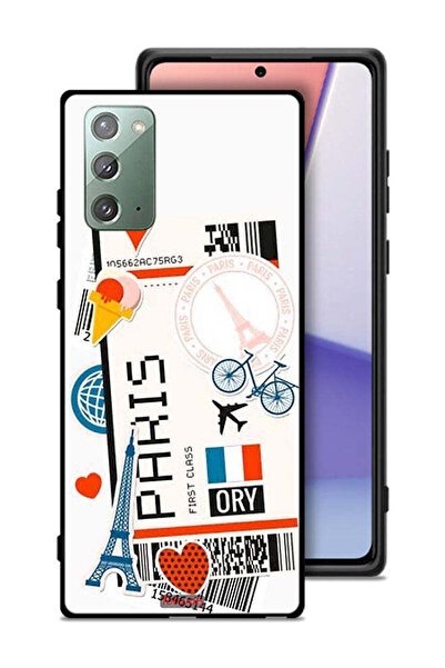 Tolwak غطاء حماية لهاتف سامسونج جالكسي نوت 20، ملصق باريس