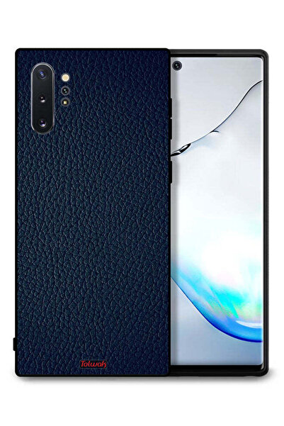 Tolwak غطاء حماية جلدي بنمط لهاتف سامسونج جالكسي نوت 10 بلس