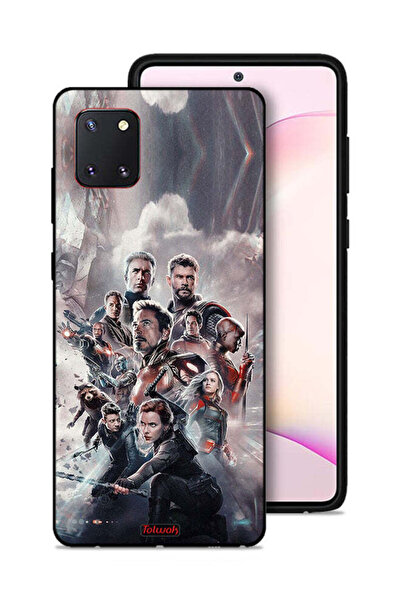 Tolwak غطاء حماية لهاتف سامسونج جالكسي نوت 10 لايت بتصميم أفينجرز