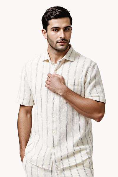 French Connection Regular Cotton Collared Neck Shirt