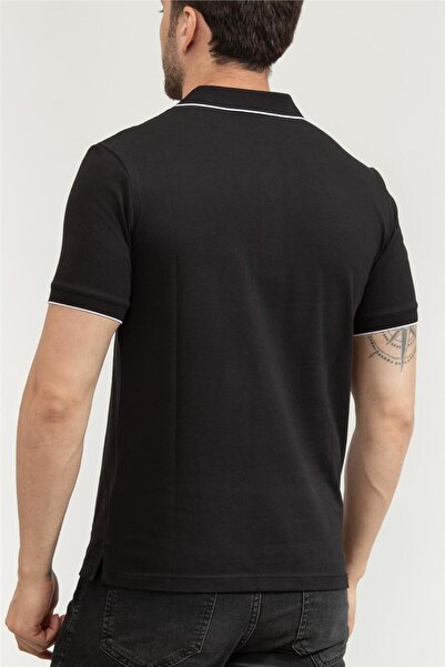 Calvin Klein Men's Stretch Pique Tipping Polo Polo T-Shirt