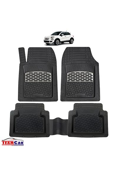 TEAMCAR Covorașe Auto Fiat 500x Silver
