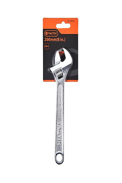 Tactix Adjustable Wrench Chrome