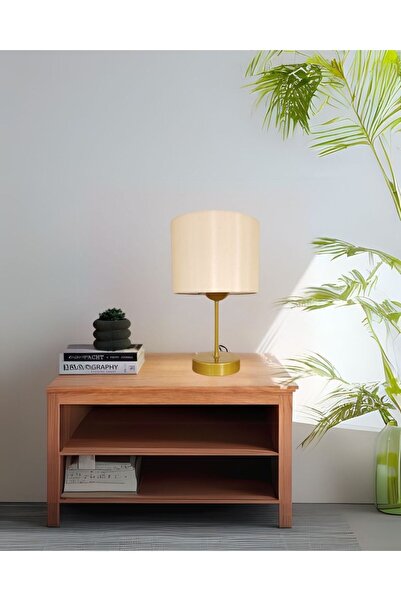 ABAJUR EVİM Pablo Gold Kasa Masa Lambası