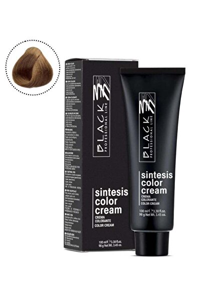 BLACK PROFESSIONAL LINE Sintesis Cream Light Blonde 8.0 – Permanent Hair Colo...