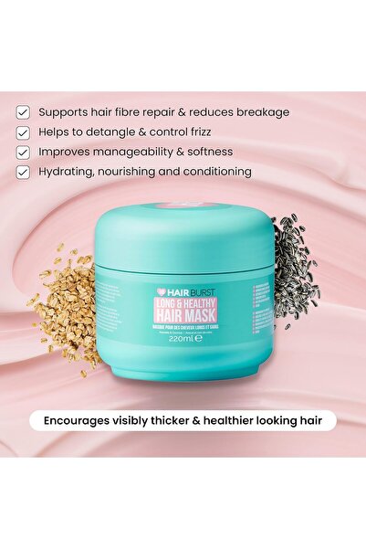 Hairburst HAIR BURST Hydrating Mask with Avocado Oil, Coconut & Black Oat Extract - Deep Conditioner for Growt