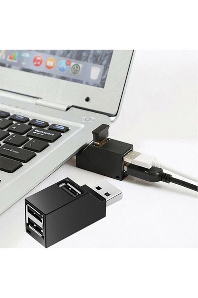 TECHSTAR USB Hub Techstar® HB2, 3.0 High Speed, 1 USB 3.0 Port, 2 USB 2.0 Port, High-speed USB 3.0 connection