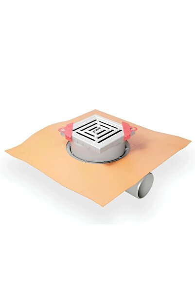 Hüppe Master X Yalıtımlı Noktasal Su Gideri 10x10Mat Yandan