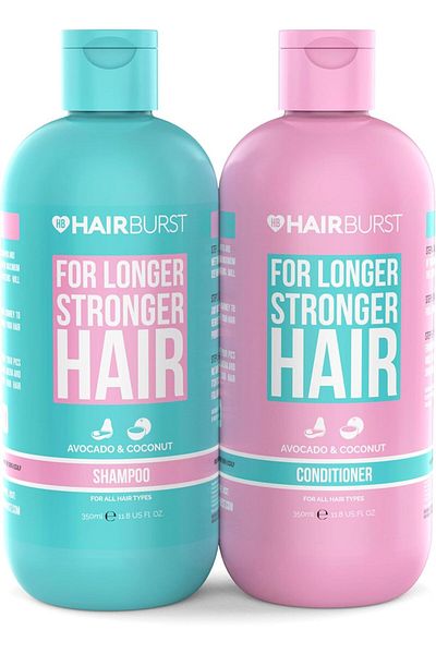 Hairburst Shampoo And Conditioner For Longer Strong Hair Duo Pack 2 * 350ml