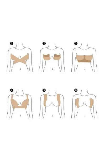 Modafiks Breast Lift Tape Size S 2.5 Cm.