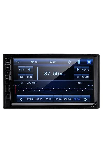 TECHSTAR MP5 Player Techstar® 7034, 2DIN, Rear View Camera, 7" HD Touch Screen, Steering Wheel Controls, Remo