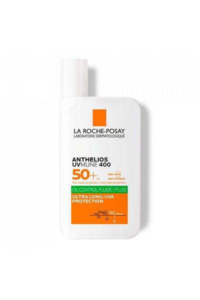 La Roche Posay La Roche-Posay Anthelios UVmune 400 Sebum Control SPF 50+ Fluid de protecție solară pentru față, SPF 50+, 50 ml